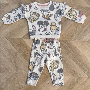 Disney Character Print Toddler Set